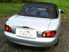 Mazda MX5 NB mit Verdeckbezug aus SLR-Stoff Akustik