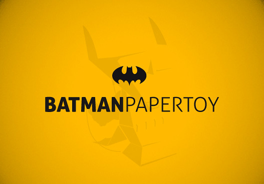 batman papertoy