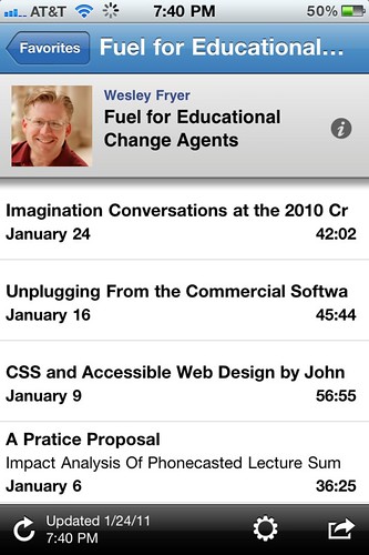 Fuel for Educational Change Agents on Podcaster