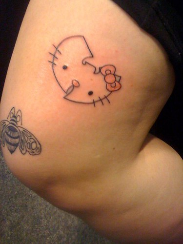 wutang clan hello kitty tattoo by wes fortier