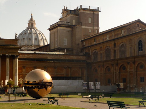 Vatican museum forecourt, Vatican City, Italy