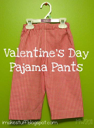 Valentine's Day Pajama Pants