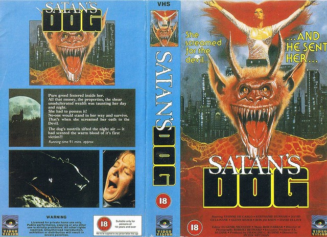 Satan's Dog (VHS Box Art)