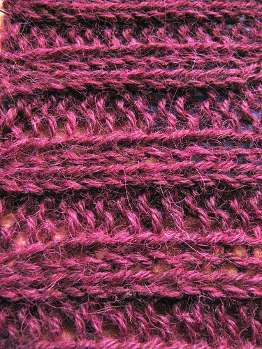 Mitts matching Edna Rose hat