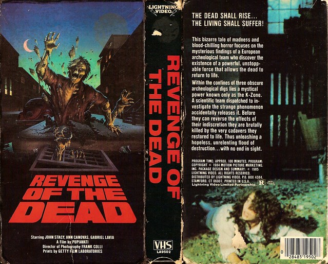 Revenge Of The Dead (VHS Box Art)