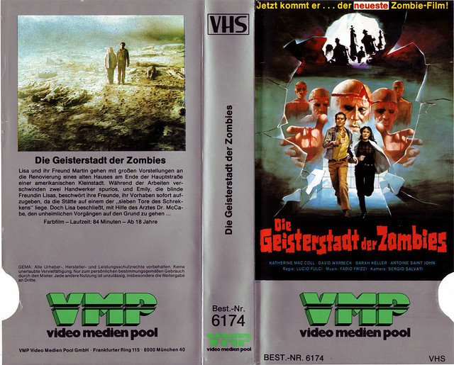 Geisterstadt der Zombies (VHS Box Art)