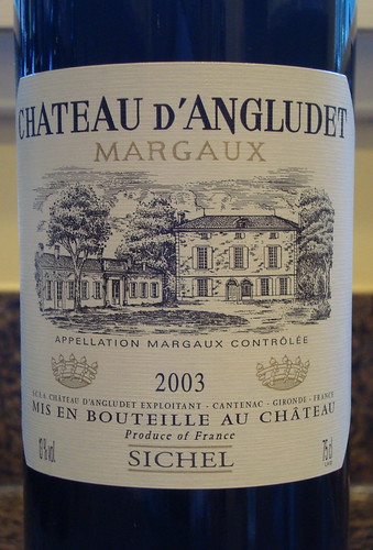 2003 Château d'Angludet