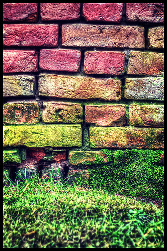 colourful bricks by andrè t.