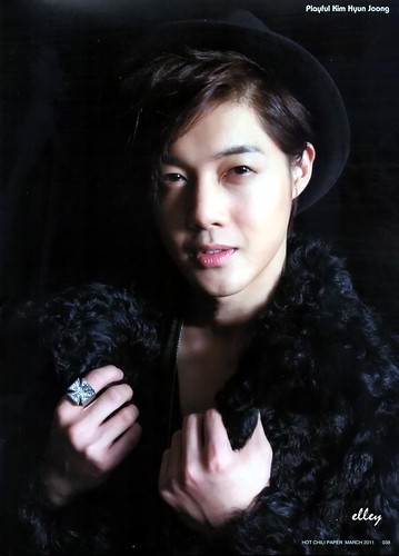 Kim Hyun Joong Cover for Hot Chilli Paper Japanese Magazine Vol.63