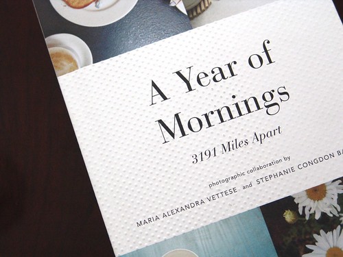 a new book :: a year of mornings