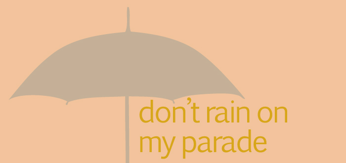 dash typography words style design graphics type letters umbrellas rain