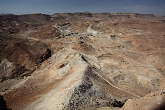 Roman Ramp built to Besiege Masada [C_029013]
