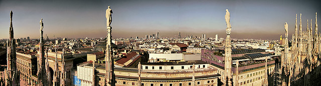 Panoramica Duomo Milano Nord
