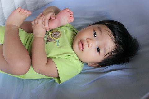 Ethan_Playing With Feet