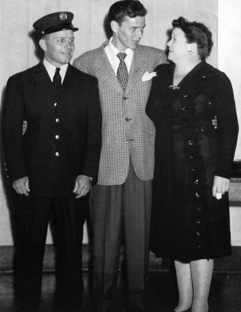 Frank Sinatra and his parents