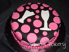 Pink Dot Cake