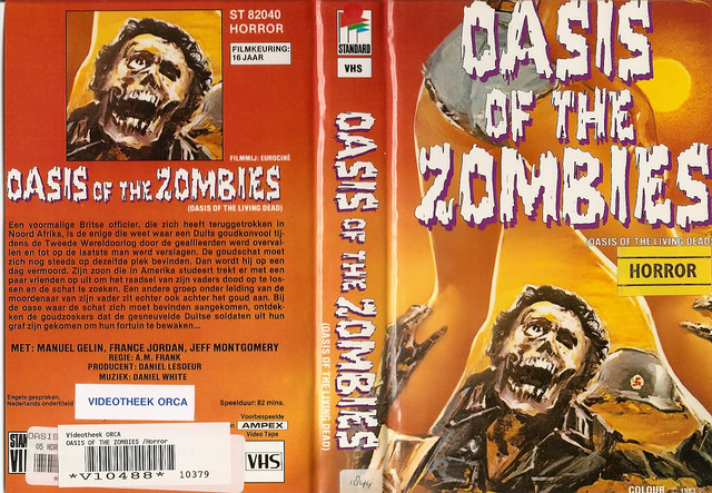 )asis Of The Zombies (VHS Box Art)