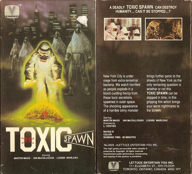 Toxic Spawn (VHS Box Art)