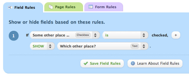 Rule for Other Checkbox