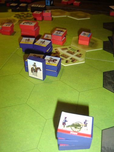 French combined arms force British out