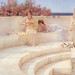 Under The Roof of Blue Ionian Weather by Lawrence Tadema