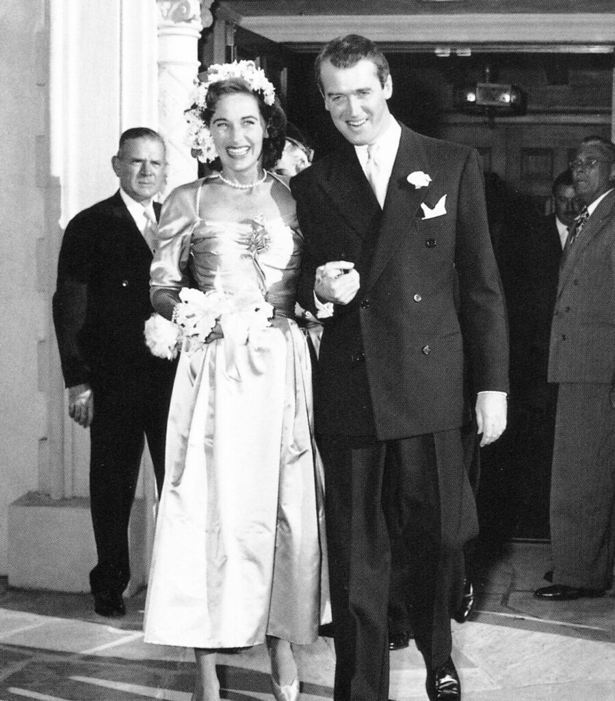 Jimmy Stewart and his wife