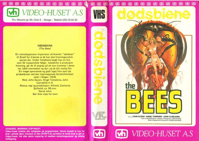 The Bees (VHS Box Art)