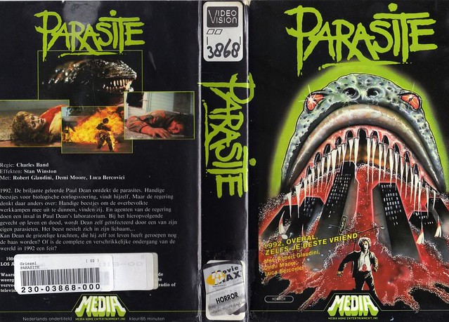 Parasite (VHS Box Art)