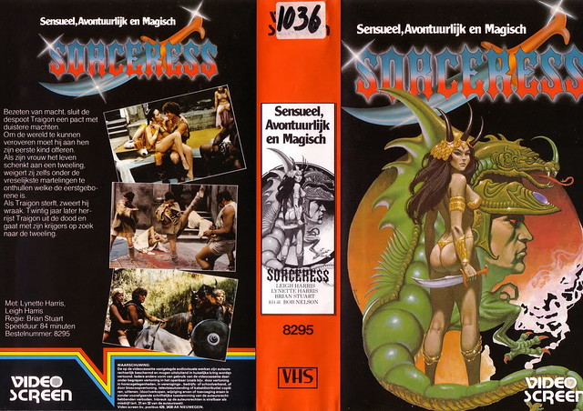 Sorceress (VHS Box Art)