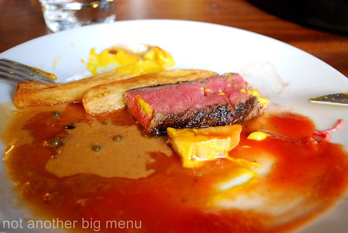 Hawksmoor, Spitalfields - Steak on plate