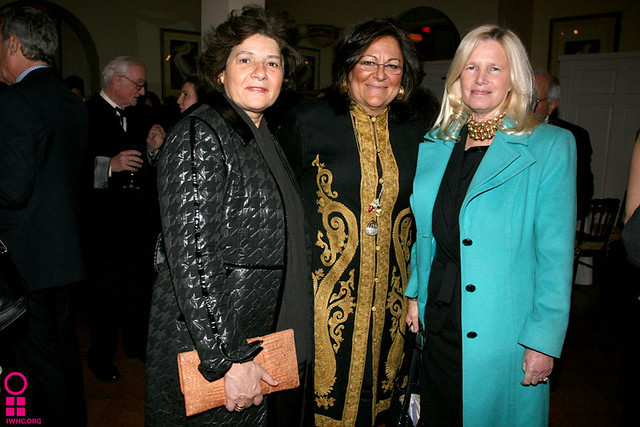 Michele Ateyeh, Fern Mallis, Susan Blumenthal by International Women's Health Coalition