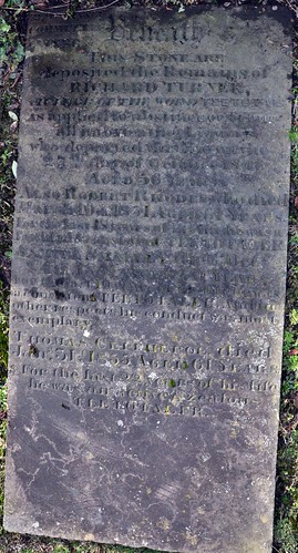 Gravestone Of Richard 'Dicky' Turner