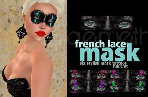 [ a.e.meth ] - French Lace Mask