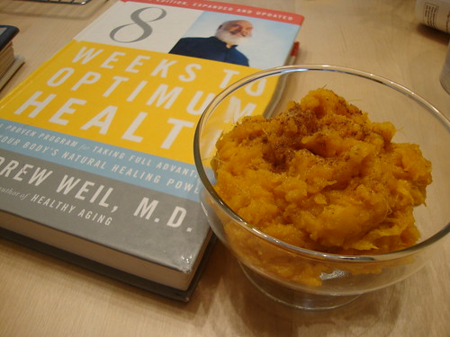sweet potatoes and Dr Weil