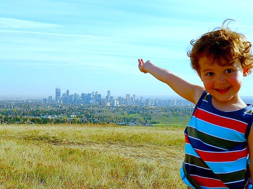 Look Daddy! It's the CITY!