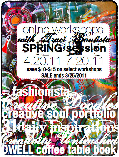 spring online workshop sale