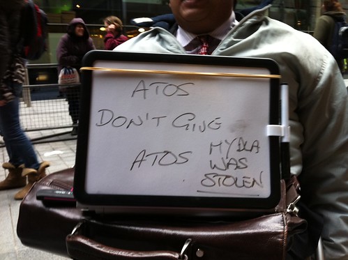 Atos don't give a tos - My DLA was stolen