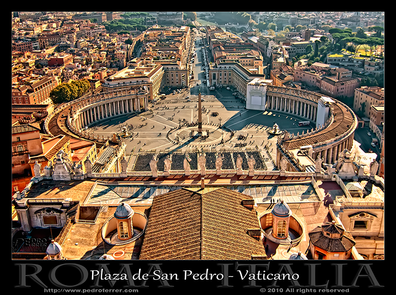 Roma - Plaza de San Pedro - Vaticano