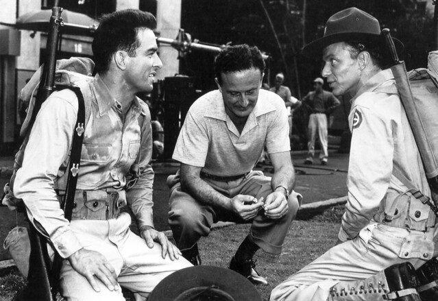 Montgomery Clift, Fred Zinneman and Frank Sinatra
