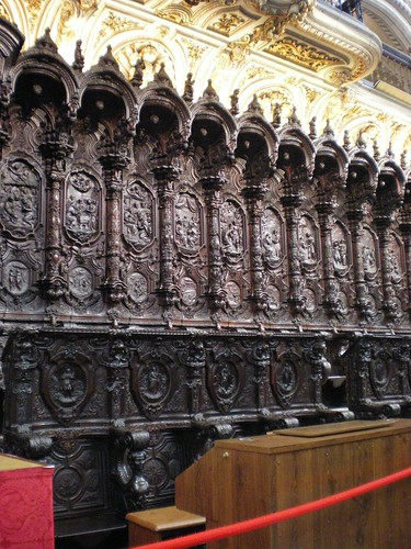 Coro catedral, detalle 4