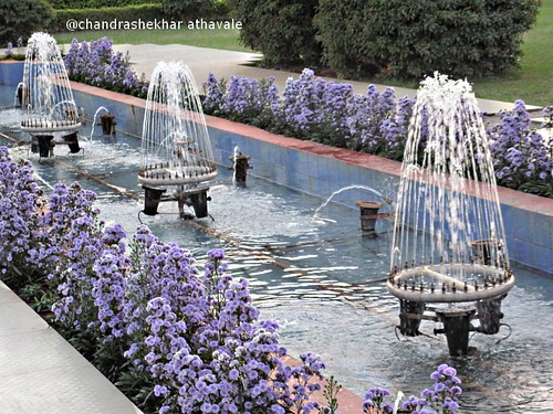 Fountains in Tungbhadra dam garden