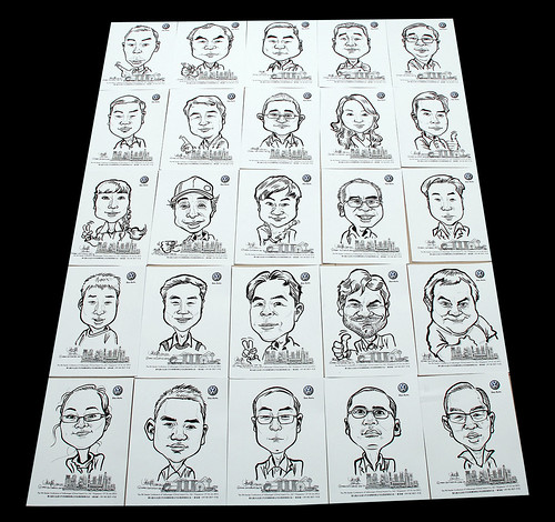 caricatures for Pico Art and Volkswagen - 3