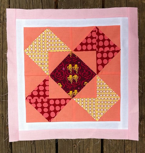 February VIBees block for Amy