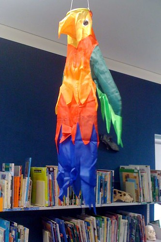 Parrot wind sock