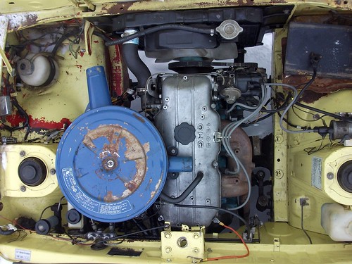 1973 Mazda 808 Coupe engine
