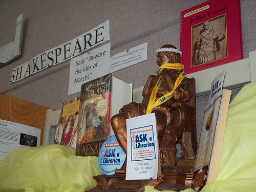 Shakespeare Asks a Librarian, too, during March Madness Month at Brevard County Library