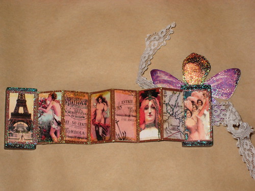 Day 31:  Butterfly Fairy Domino Book