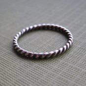 Little Sterling Silver Stacking Rings