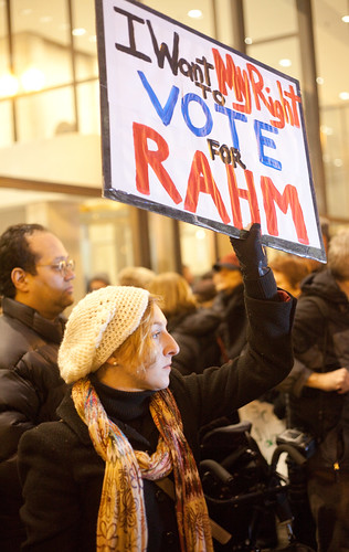 I Want My Right to Vote for Rahm