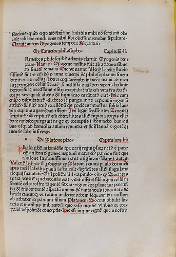 Annotation in Burlaeus, Gualtherus: De vita et moribus philosophorum